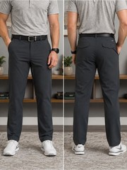 Nike Golf Tour Performance Dri-Fit Pants Men’s 36 x 30 Gray/Brown Athletic Golf