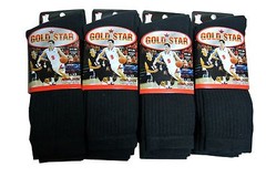 3 OR 12 pairs Men’s Crew Socks Cotton Cushion Sport 10-13 Multi-color