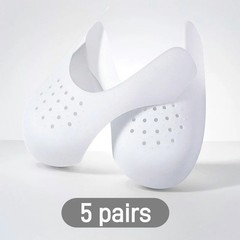 5 Pairs Anti Crease Shoe Protector Anti-Wrinkle Toe Cover Cap Sneaker Guards USA