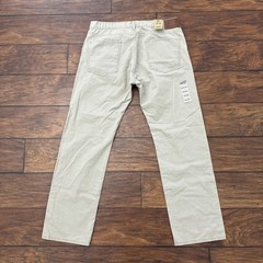 NWT Men’s Dockers Khaki Straight Fit Flat Front Pants 34×30 Cotton