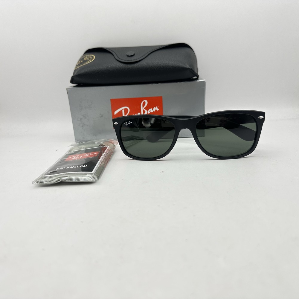 Ray Ban New Wayfarer Classic Square Full Rim Sunglasses RB2132 Black