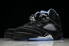 DD0587-008 Jo*dan 5 Retro Black University Blue (2026) Men’s Shoes Size 4-13