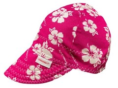 New 1 Comeaux Caps Welding Welders Hat Reversible Hawaiian Flower Print