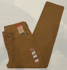 Mens Levis 502 Regular Taper Stretch Jeans Caraway (Brown) 32, 33, 34, 36 #0100