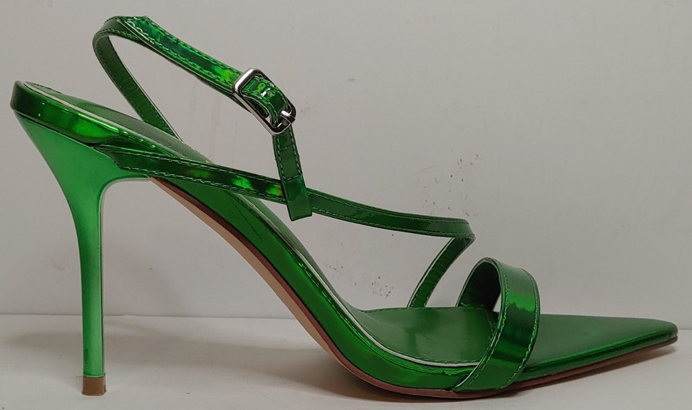 NEW!! Vivian NY Green Sandals 4″ Heels Size 8M US 38M EUR