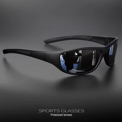 Polarized Wrap Around Sunglasses for Men Driving Fishing Cycling UV400