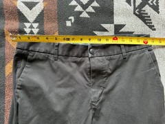 Everlane NEW Uniform Athletic Fit Performance Chino Pants Dark Gray Sz 33 x 32