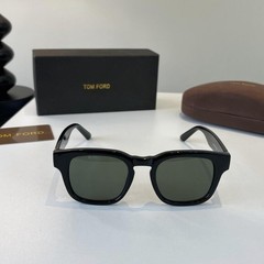 Tom Ford TF0906 Black Frames Unisex Square Sunglasses 145mm