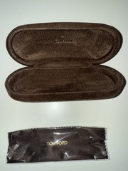 Tom Ford TF 1042-D Square Sunglasses Black Frame Blue Tinted Lenses
