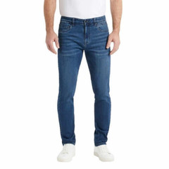 Kenneth Cole Men’s Straight Fit 2 Way Stretch Denim Jeans