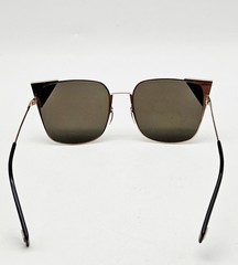 Fendi Women’s Sunglasses FF0191/S Black Gold Cat Eye 55-19 140mm Made In Italy