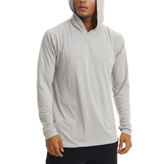 Men’s UPF 50+ Sun Protection Hoodie Shirts Long Sleeve Fishing Shirts Outdoor