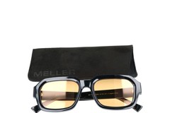 Meller Marli Black Rectangle Sunglasses 52-19-145