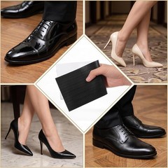 Shoe Sole Protector, Rubber Self-Adhesive Anti-Slip Grips, Shoe Bottom Protector