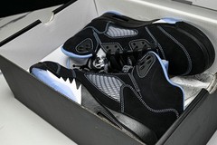DD0587-008 Jo*dan 5 Retro Black University Blue (2026) Men’s Shoes Size 4-13
