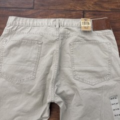 NWT Men’s Dockers Khaki Straight Fit Flat Front Pants 34×30 Cotton
