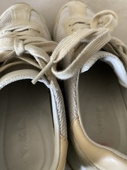 Vince O’Hara Suede retro Sneakers Beige Women Size 8m us 38 euro