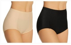 Maidenform FLEXEES Shapewear Brief FP0058 Black Beige DISCONTINUED Women’s S-3XL