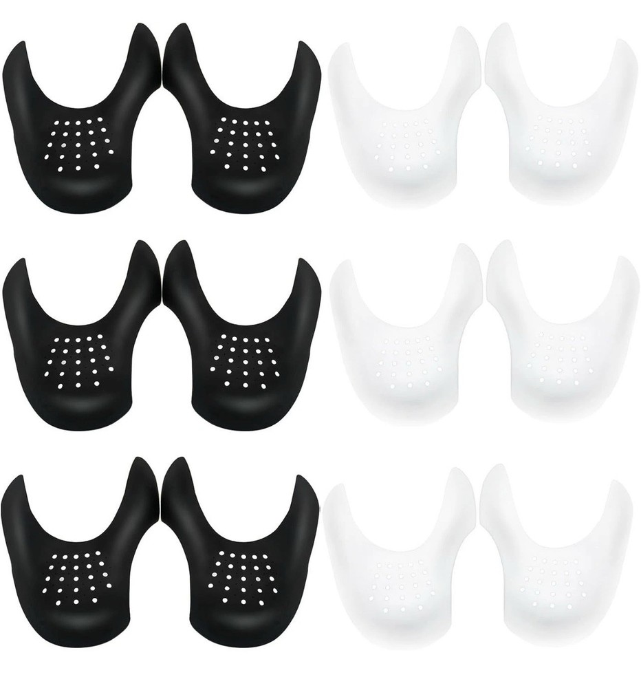 6 Pairs Shoe Crease Protectors for Air Force Shoes, Sneaker Guard, Jordans – New