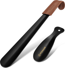 Long Metal Shoe Horn Long Handle Shoehorn Shoe Spoon Helper for Seniors Boots