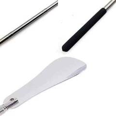 Extra Long Handle Shoe Horn Stainless Steel 25″ Handled Metal Shoehorn Horns USA