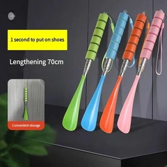 Shoe Horn Extra Long Handle Stainless Steel 28″ Handled Metal Shoehorn Horns