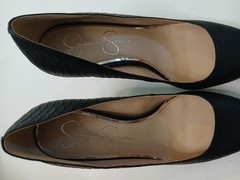 Jessica Simpson Black Laenie Classic Pumps 4″ Heels Size 7.5 M US 38 EU