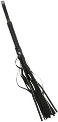 Jeweled Flogger Black Rhinestones 20″ Dom Cosplay Costume Valentine Loop Handle