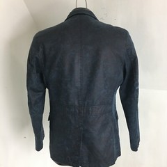 Barabas Men’s Blazer Jacket Blue & Black Color Size M US 38 Elbow Patches