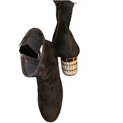 New (NWT) DUNE LONDON, Style (OPTIMALS) black Size 7M US/ 38 EU Half Boots