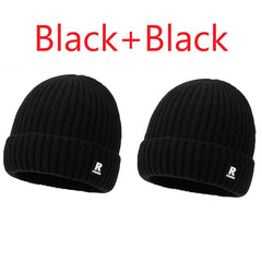 2PCS Military Tactical Skull Cap Winter Warm Fleece Windproof Ski Beanie Hats