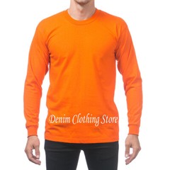 PRO CLUB MEN HEAVYWEIGHT SHIRT LONG SLEEVE PRO CLUB TEE ANY COLOR T-SHIRT S~7XL