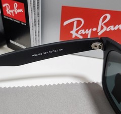 Ray-Ban RB2140 Classic Wayfarer Sunglasses Black Frame Glass black Lens 50/22 mm