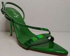 NEW!! Vivian NY Green Sandals 4″ Heels Size 8M US 38M EUR