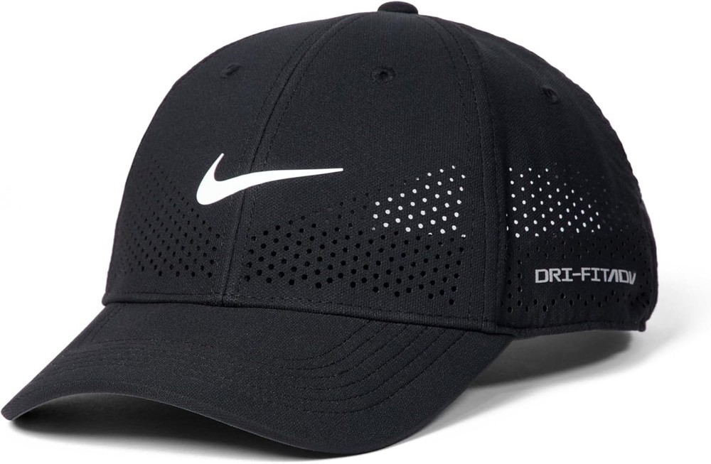 Nike Unisex Dri-FIT ADV Club Structured Cap Hat Black Medium / Large MSRP $30