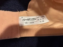 Sculptresse By Panach Nude Lacey Bra ESTEL #9685 Sz 38M US & 38 J UK New No Tags