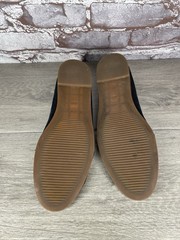 Ugg Bonnie Black Suede Rubber Sole Comfort Loafers Flats Women’s Sz 7M US/38EU