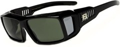 Barricade Fits Over Prescription XL Polarized Rectangular Shape Sunglasses