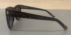 Missoni Women’s Square Full Rim Sunglasses in Havana Shaded Blue MIS 0069/S
