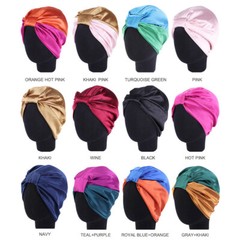 Stretch Muslim Headscarf, Chemo Cap for Hair Loss Women Wrap Turban