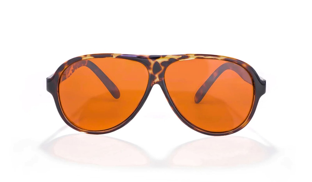 BLUBLOCKER – 2725K – ORIGINAL AVIATOR – DEMI-TORTOISE – NEW Authentic SUNGLASSES