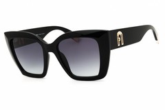 FURLA SFU710-700-54 Sunglasses Frame Size 54mm 140mm 19mm BLACK Women