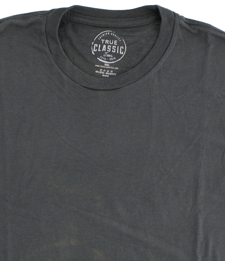 True Classic Men’s T-Shirt Short Sleeve Athletic Cut Crew Neck Basics Tee Shirt