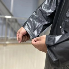 Disposable Raincoat Long for Women Full-Body Rain-Proof Men’s Adult Transparent
