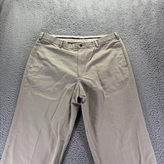 Brooks Brothers Chino Pants Mens 38×32 Beige Cotton Advantage Chino Hudson Fit