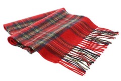 Winter Womens Mens 100% Cashmere Plaid Solid Scarves Wool Scarf Scotland Made