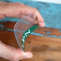 Clear RN Badge Buddy HORIZONTAL – Transparent Hospital & Nurse ID Backer Card
