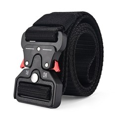 MEN Casual Military Tactical Army Adjustable Quick Release Belts Pants Waistband