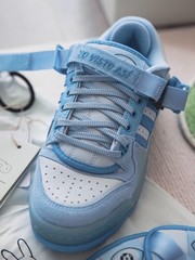 Bad Bunny × adidas Forum Buckle Low Blue Tint GY9693 NEW WITH BOX