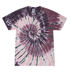Multi-Color Tie Dye T-Shirts, Kids & Adults Short Sleeve Cotton Colortone